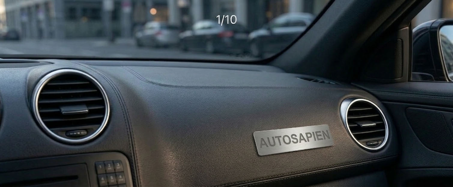 Custom Stainless Steel Dashboard Badge