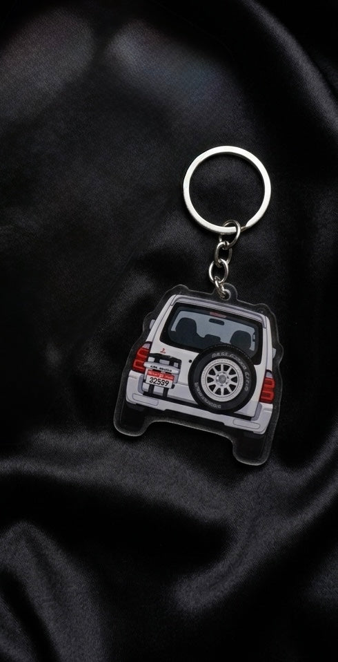 Custom Acrylic Car Keychain