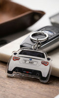 Custom Acrylic Car Keychain